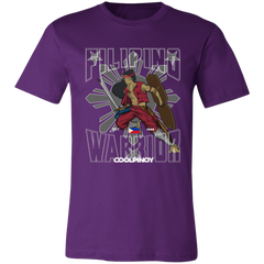 Filipino Warrior Grey Sun and Stars Unisex Jersey T-Shirt