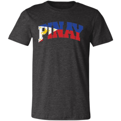 Pinay with Flag Embedded Unisex Jersey T-Shirt