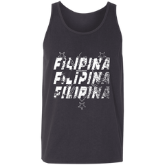 Filipina Filipina Filipina Unisex Cotton Tank Top