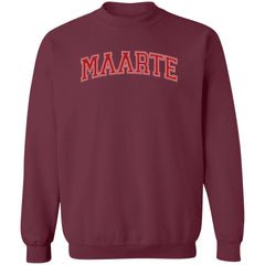 Maarte University Unisex Crewneck Pullover Sweatshirt