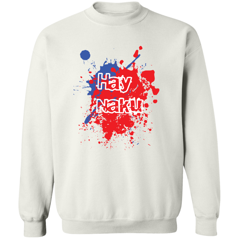 Hay Naku Splatter Unisex Crewneck Pullover Sweatshirt