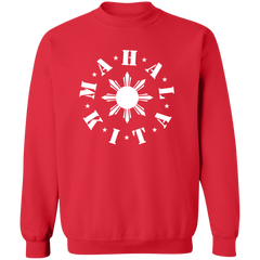 Mahal Kita In Circle Sun Unisex Crewneck Pullover Sweatshirt