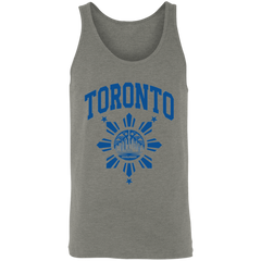 Toronto with Sun and Stars Unisex Cotton Tank Top