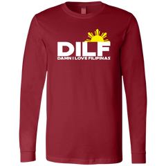 DILF Damn I Love Filipinas Unisex Jersey Long Sleeve T-Shirt