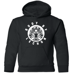 Body By Lechon Circle Youth Pullover Hoodie