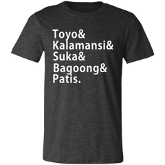 Toyo Kalamansi Suka Bagoong Patis Unisex Jersey T-Shirt