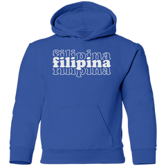 Filipina Triple Youth Pullover Hoodie