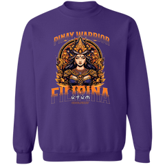 Pinay Warrior Filipina Unisex Crewneck Pullover Sweatshirt