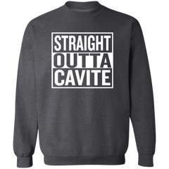 Straight Outta Cavite Unisex Crewneck Pullover Sweatshirt