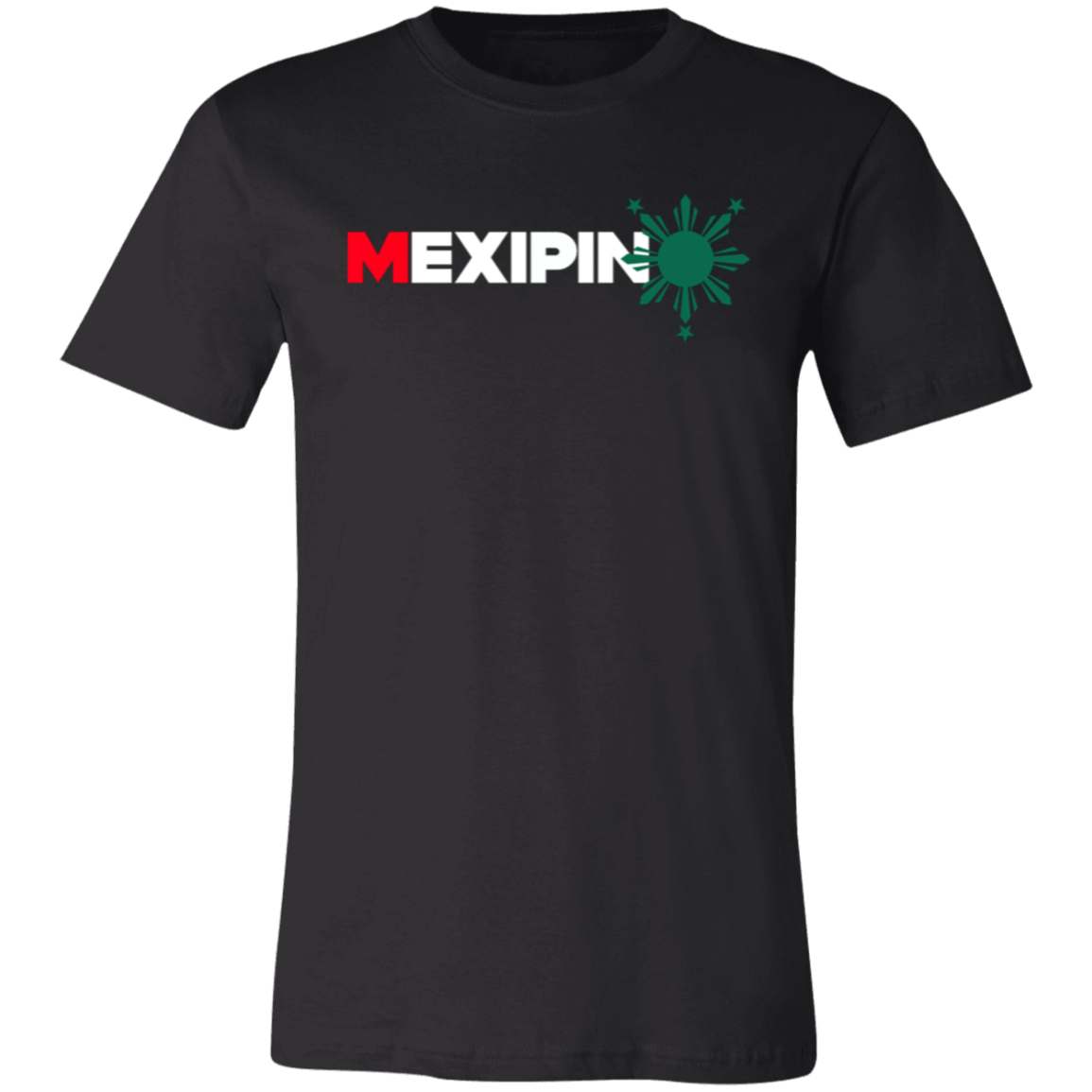 Mexipino with Sun Unisex Jersey T-Shirt