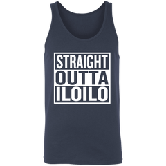Straight Outta Iloilo Unisex Cotton Tank Top