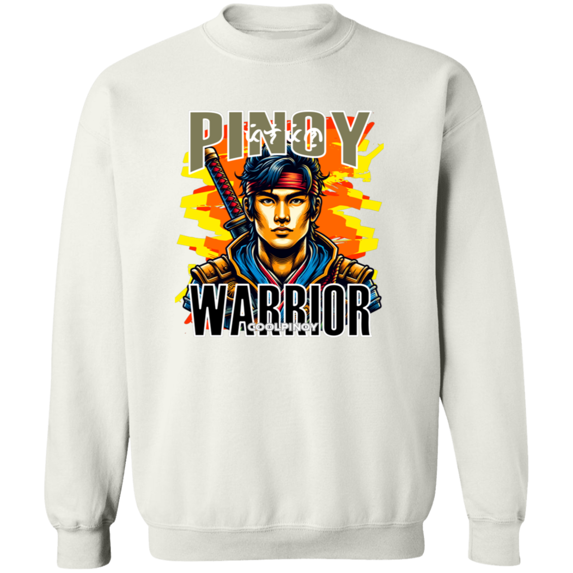 Pinoy Warrior Unisex Crewneck Pullover Sweatshirt