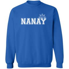 No 1 Nanay Unisex Crewneck Pullover Sweatshirt