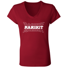 Marikit Ladies Jersey V-Neck T-Shirt