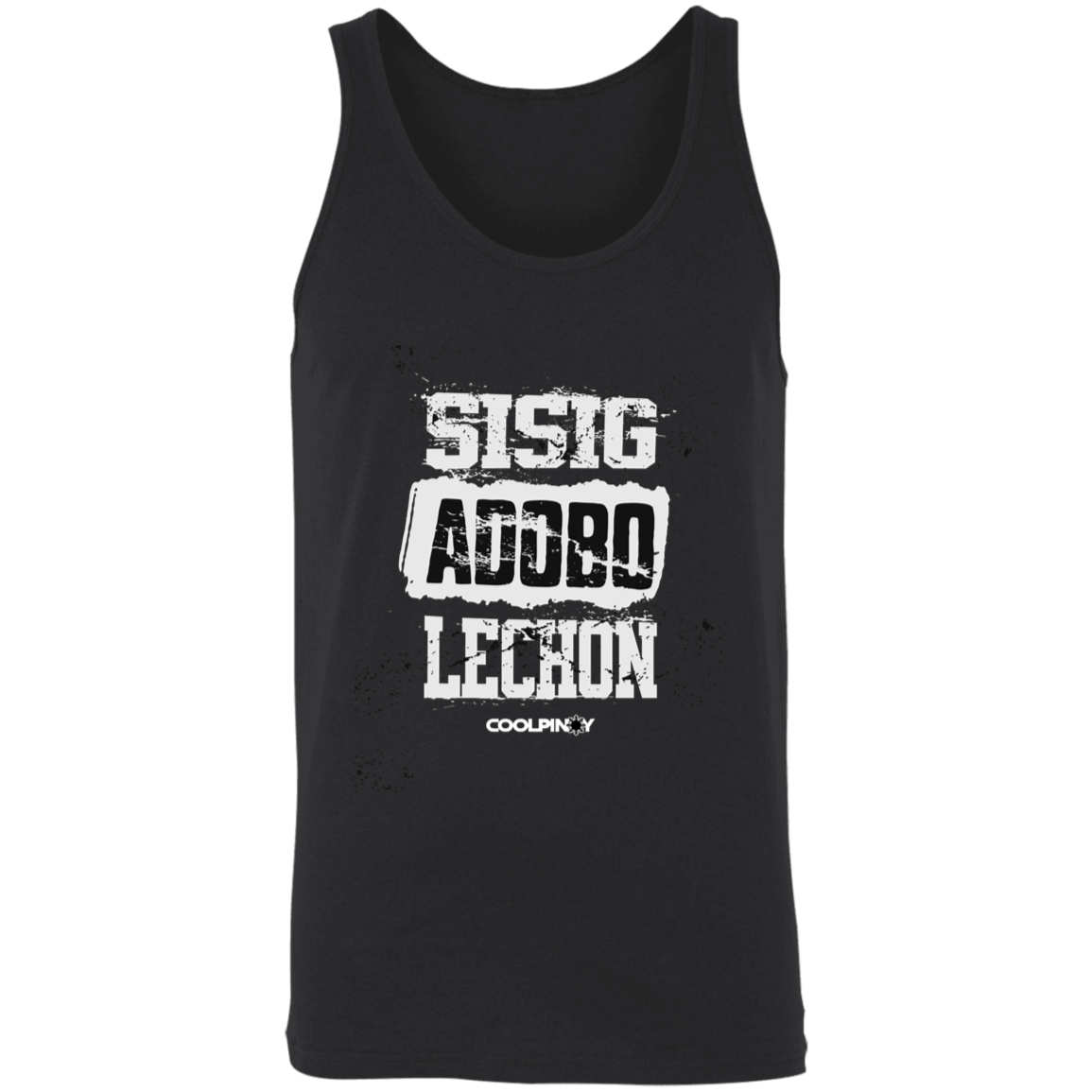 Sisig Adobo Lechon Unisex Cotton Tank Top