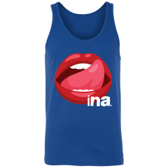 Tongue Ina Unisex Cotton Tank Top