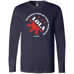 Matalino Mapagmahal Lola Unisex Jersey Long Sleeve T-Shirt