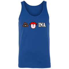 Poo Tongue Ina Unisex Cotton Tank Top