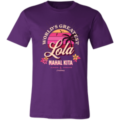 Worlds Greatest Lola Unisex Jersey T-Shirt
