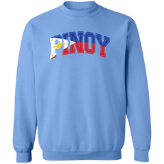 Pinoy with Flag Embedded Unisex Crewneck Pullover Sweatshirt