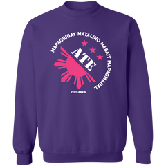 Matalino Mapagmahal Ate Unisex Crewneck Pullover Sweatshirt