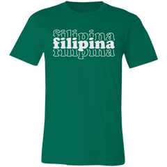 Filipina Triple Unisex Jersey T-Shirt