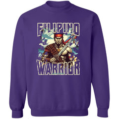 Filipino Warrior Beach Unisex Crewneck Pullover Sweatshirt