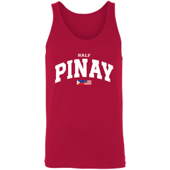 Half Pinay FILAM Flag Unisex Cotton Tank Top
