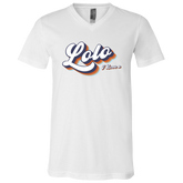 Lolo I Love U Unisex Jersey V-Neck T-Shirt
