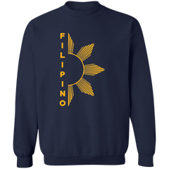Filipino Half Sun Unisex Crewneck Pullover Sweatshirt
