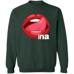 Tongue Ina Unisex Crewneck Pullover Sweatshirt