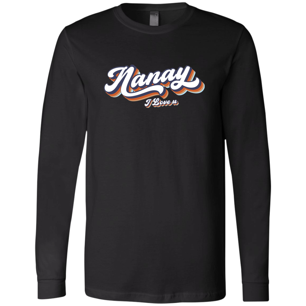 Nanay I Love U Unisex Jersey Long Sleeve T-Shirt