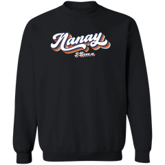 Nanay I Love U Unisex Crewneck Pullover Sweatshirt