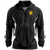 CoolPinoy Logo Mid Yellow Unisex Colorblock Raglan Anorak