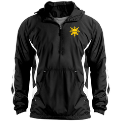 CoolPinoy Logo Mid Yellow Unisex Colorblock Raglan Anorak