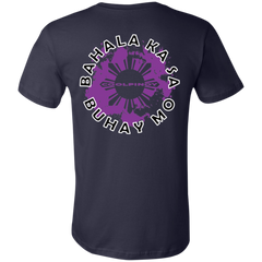 Bahala Ka Sa Buhay Mo Purple Splash Unisex Jersey T-Shirt