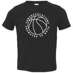 Congratulations Promoted To Kuya Toddler Jersey T-Shirt