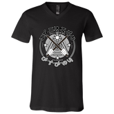 Kali Eskrima Eskrima Sticks Unisex Jersey V-Neck T-Shirt
