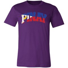 Pinay with Flag Embedded Unisex Jersey T-Shirt