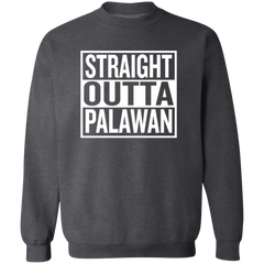 Straight Outta Palawan Unisex Crewneck Pullover Sweatshirt