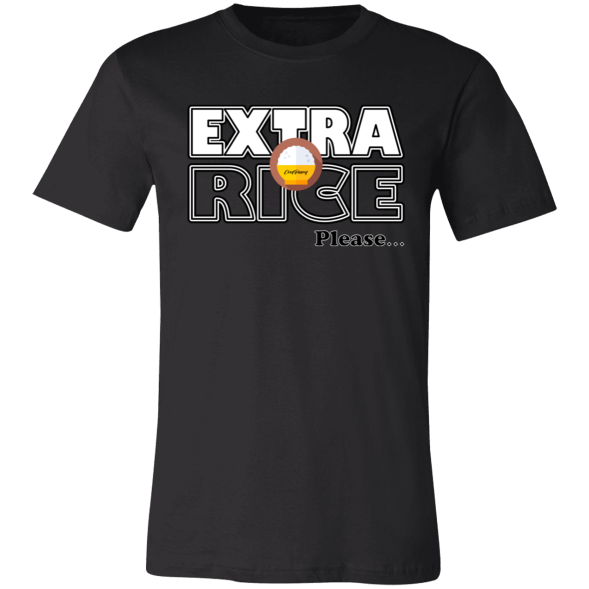 Extra Rice Please Unisex Jersey T-Shirt