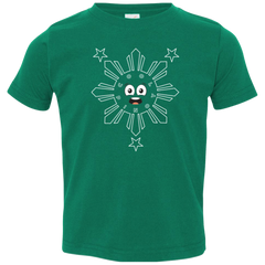 Kids CoolPinoy Sun and Stars Toddler Jersey T-Shirt