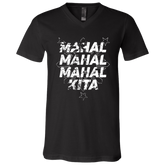 Mahal Na Mahal Na Mahal Kita Unisex Jersey V-Neck T-Shirt