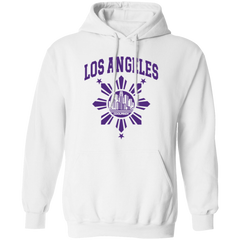Los Angeles with Sun and Stars Unisex Pullover Hoodie