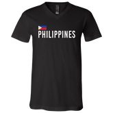 Team Philippines Unisex Jersey V-Neck T-Shirt