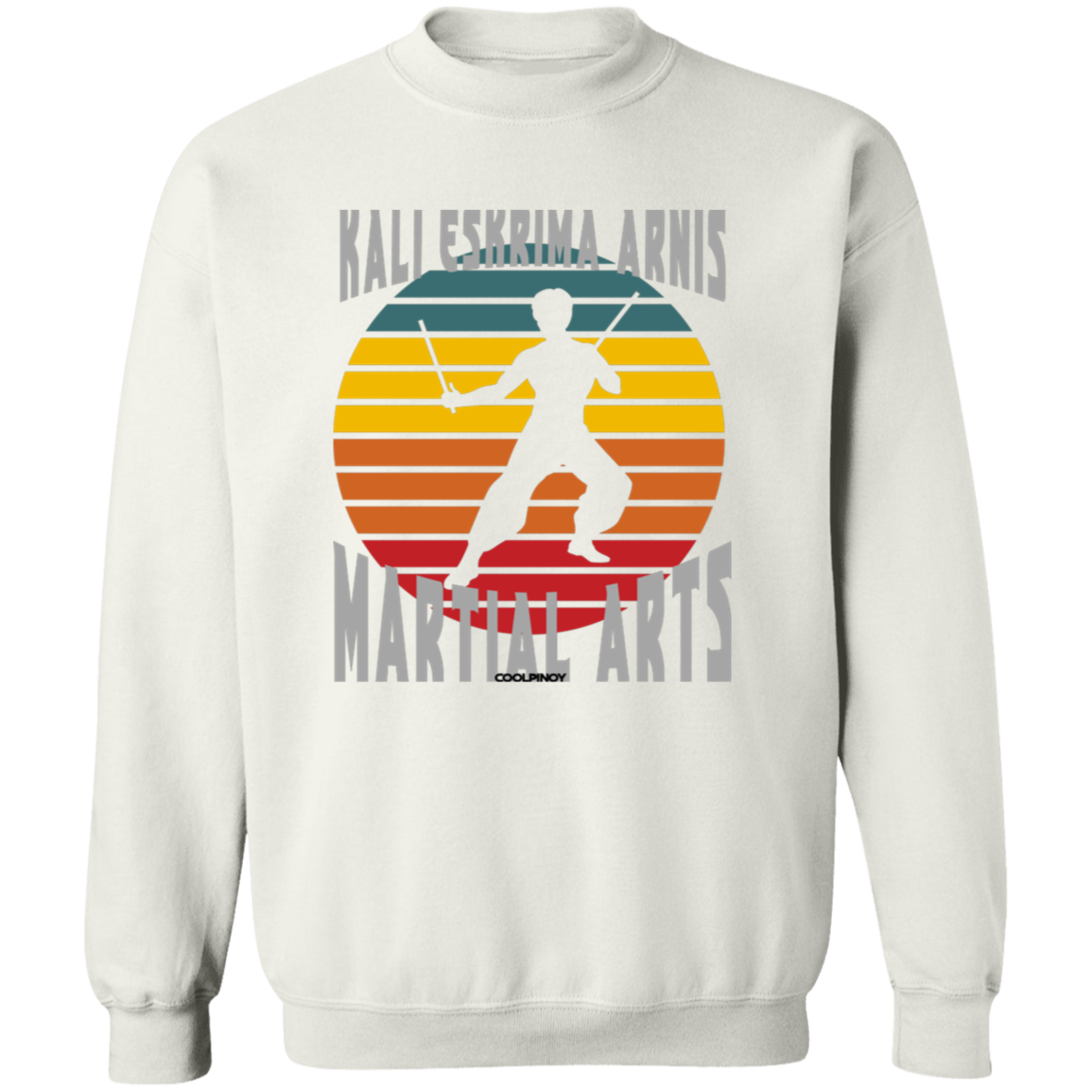 Kali Eskrima Arnis Martial Arts BL Unisex Crewneck Pullover Sweatshirt