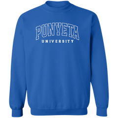 Punyeta University Unisex Crewneck Pullover Sweatshirt