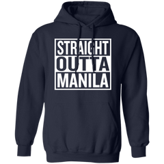 Straight Outta Manila Unisex Pullover Hoodie