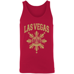 Las Vegas with Sun and Stars Unisex Cotton Tank Top