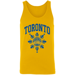 Toronto with Sun and Stars Unisex Cotton Tank Top
